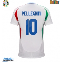Italia Lorenzo Pellegrini #10 Bortedrakt EM 2024 Kortermet